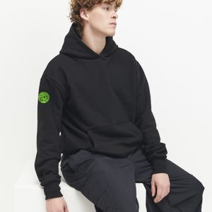 Severni Subculture Black Heavyweight Hoodie